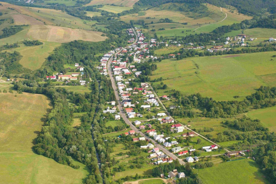 Letecký záber