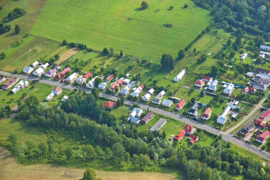 Letecký záber