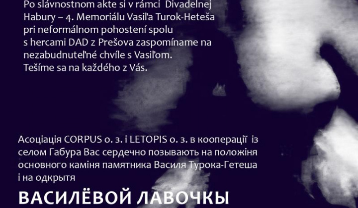 Fotka - Odhalenie VASIĽOVEJ LAVIČKY